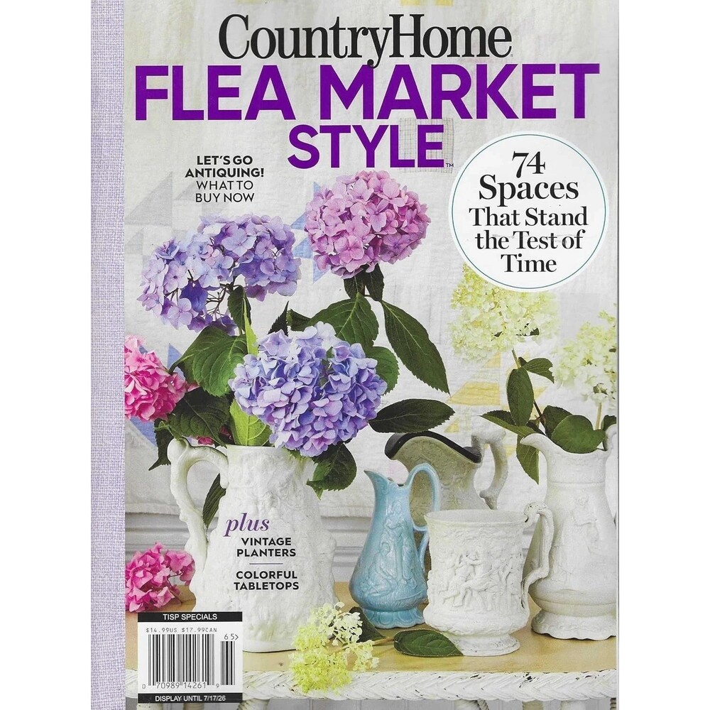 Country Home Magazine 2026 Flea Market Style Special Edition Antiquing NEW